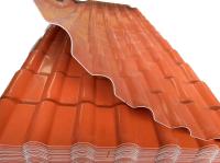 960mm ASA Synthetic Resin Roof Sheet à prova de fogo para o miradouro do pátio da casa de campo