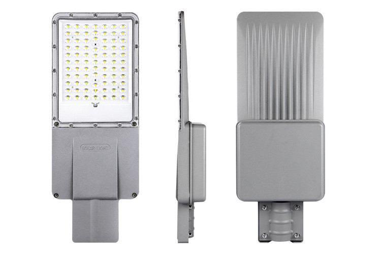 Алюминиевым отделенный дизайном уличный фонарь DC 100W 200W 300W 400W IP66 датчика движения солнечный приведенный в действие на открытом воздухе привел уличный свет