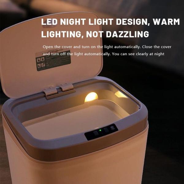 Fire Embedded Smart Trash Can Stainless Steel Smart Garbage Bin