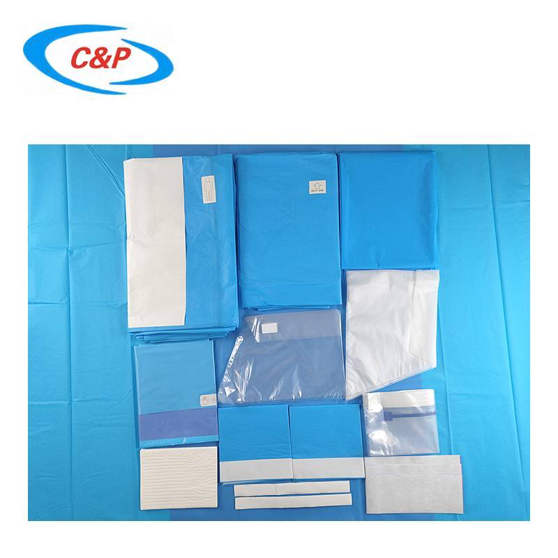 Sterile Single Use Thoracic Procedure Drape Pack For Hospital Operating Theatre