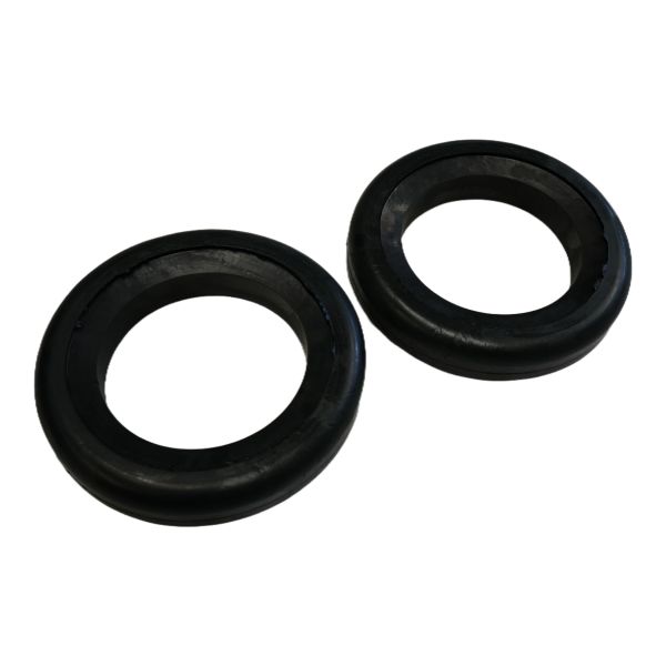 Road sweeper suction cup solid wheel black rubber wheel