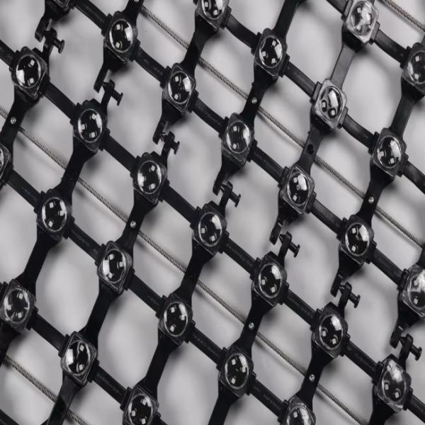 Best Sale Waterproof LED Mesh Screen for Advertising PC Material Lamp Body Led Net Screen Curtain
