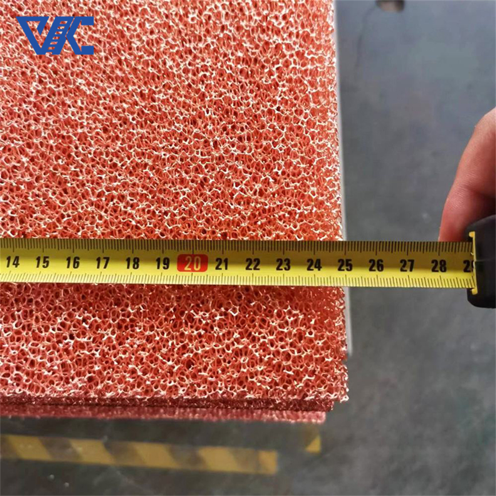 Cu Foam PPI Медная металлическая пена для катализаторов