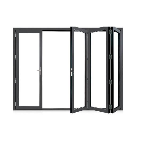 Sunrooms Glass Accordion Doors 3mm-12mm Interior Office Sliding Glass Doors