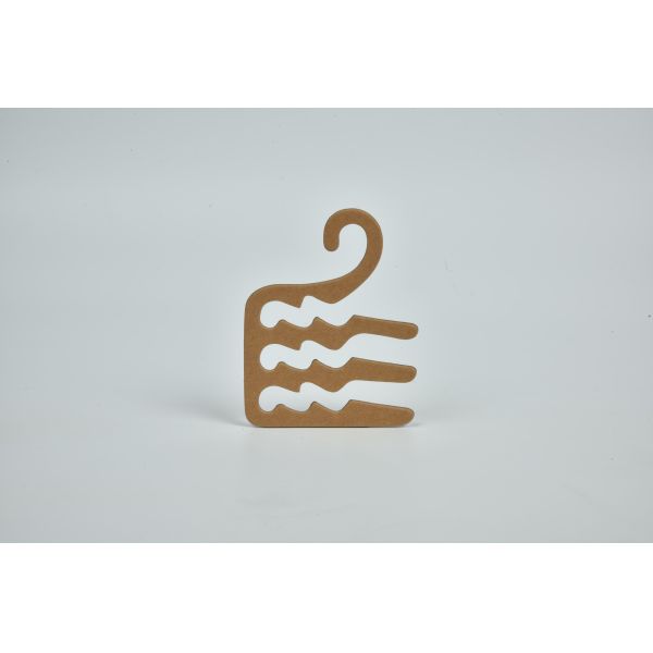 Recycled Cardboard Multi-Tier Tie Hanger | Wholesale Eco Retail Display Hook