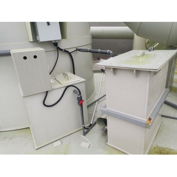 PP Material Spray Exhaust Tower 600mm For Waste Gas Disposal