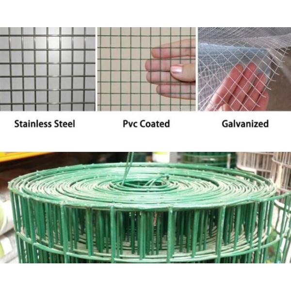 Зеленый PVC покрыл сваренный ограждать ячеистой сети