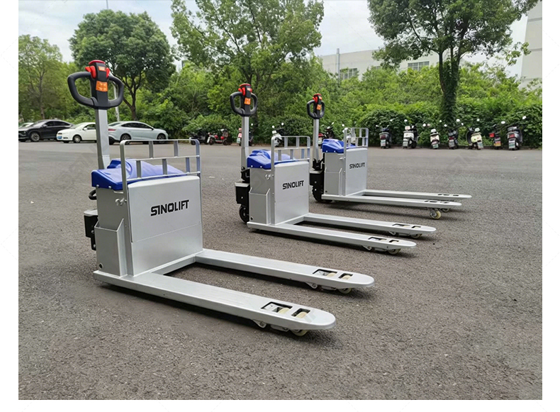 SINOLIFT EPT20RTS(G) Galvanized Electric Rough Terrain Pallet Truck