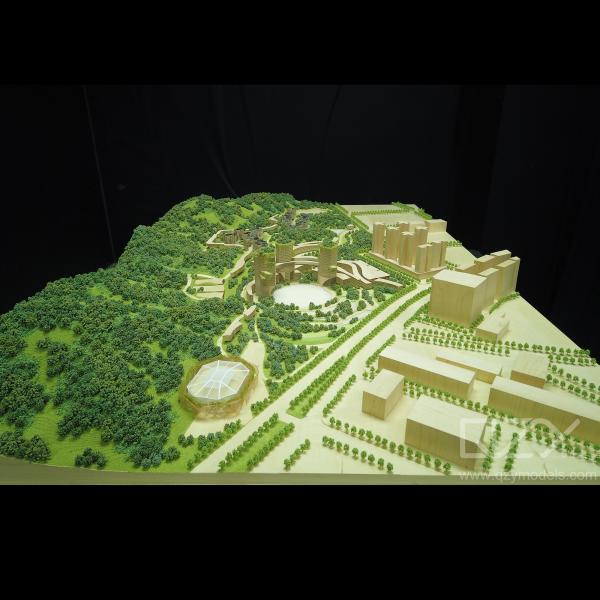 EMBT-1/1000 BIT-Shenzhen Branch Architectural Model Современное архитектурное моделирование