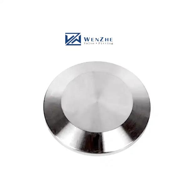 Customized Blind Plate 316 Stainless Steel Sanitary Chuck Clamp Plug Pipe Plug