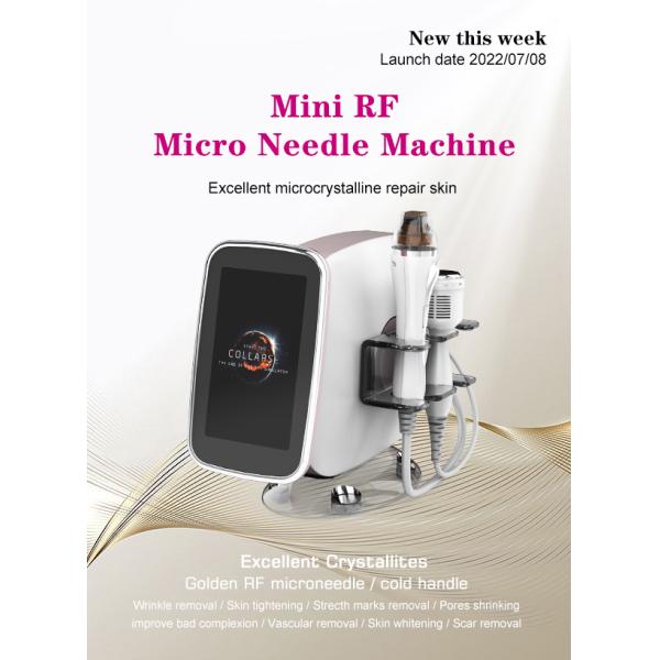 New Fractional Rf Wrinkle Remover Face Lifting Machine Microneedle Rf Microneedling Machine Removes Stretch Marks