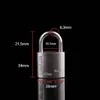 304 Stainless Steel Padlock Short Beam Anti-Theft Outdoor Household Padlock