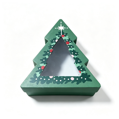Christmas Paper Gift Box For Showcasing Holiday Products In Retail Displays And Events