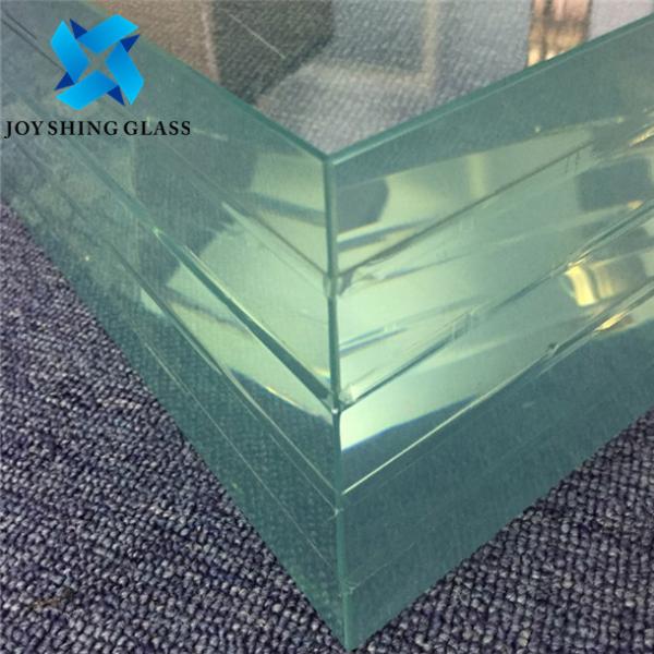 Vidro laminado seguro especial 10mm-600mm à prova de balas para balcão de banco