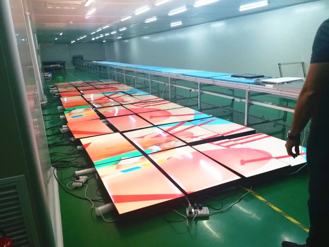 Крытая стена шатона 3X3 55in безшовная LCD 0.88mm видео-