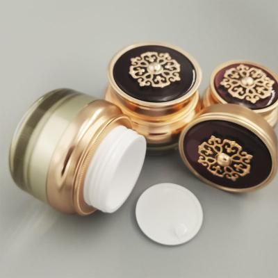 2.7oz Luxury Acrylic Odm Cosmetic Packaging Set Empty Skincare Container