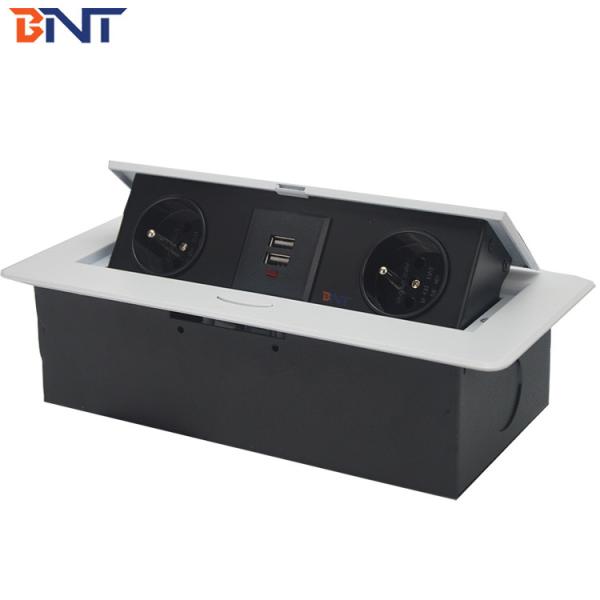 Available Customized Made As Required Desktop Hidden Outlet  With USB Charger  Interface