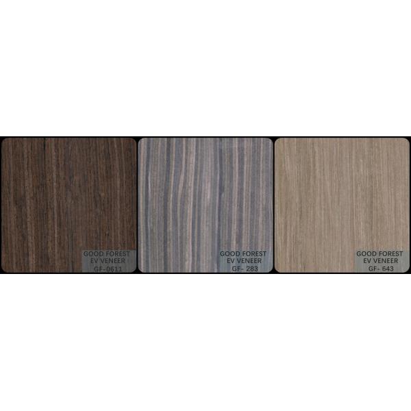 Engineered Wood Veneer Black Walnut Straight Wood Veneer Customized