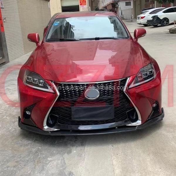 Lexus IS 2006-2012 Upgrade To GSF Stylish Front Rear Bumper Side Skirt Body Kits