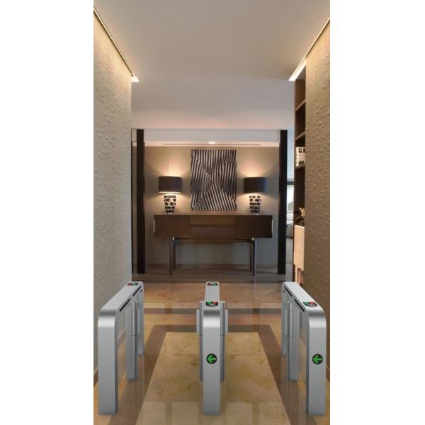 Speed Automatic Turnstile Gate With Card Reader SUS304 RFID Entry System