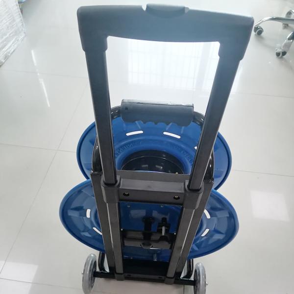 460mm Foldable Metal Spool Cable Reel Cart With Cable Release And Brake