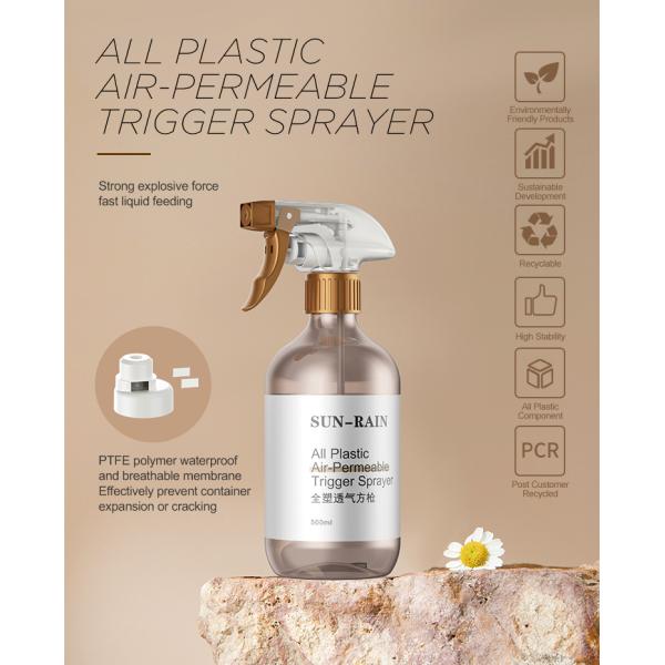 Best Quality 28/400 28/410 Plastic Foam Trigger Sprayers Water Spray Head 500ml Bottle Garden Nozzle Tube Sprayer Trigger
