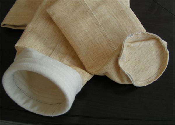 PTFE Impregnate 500g/M2 Polyester Filter Bag 1.8mm Cement Plant Use