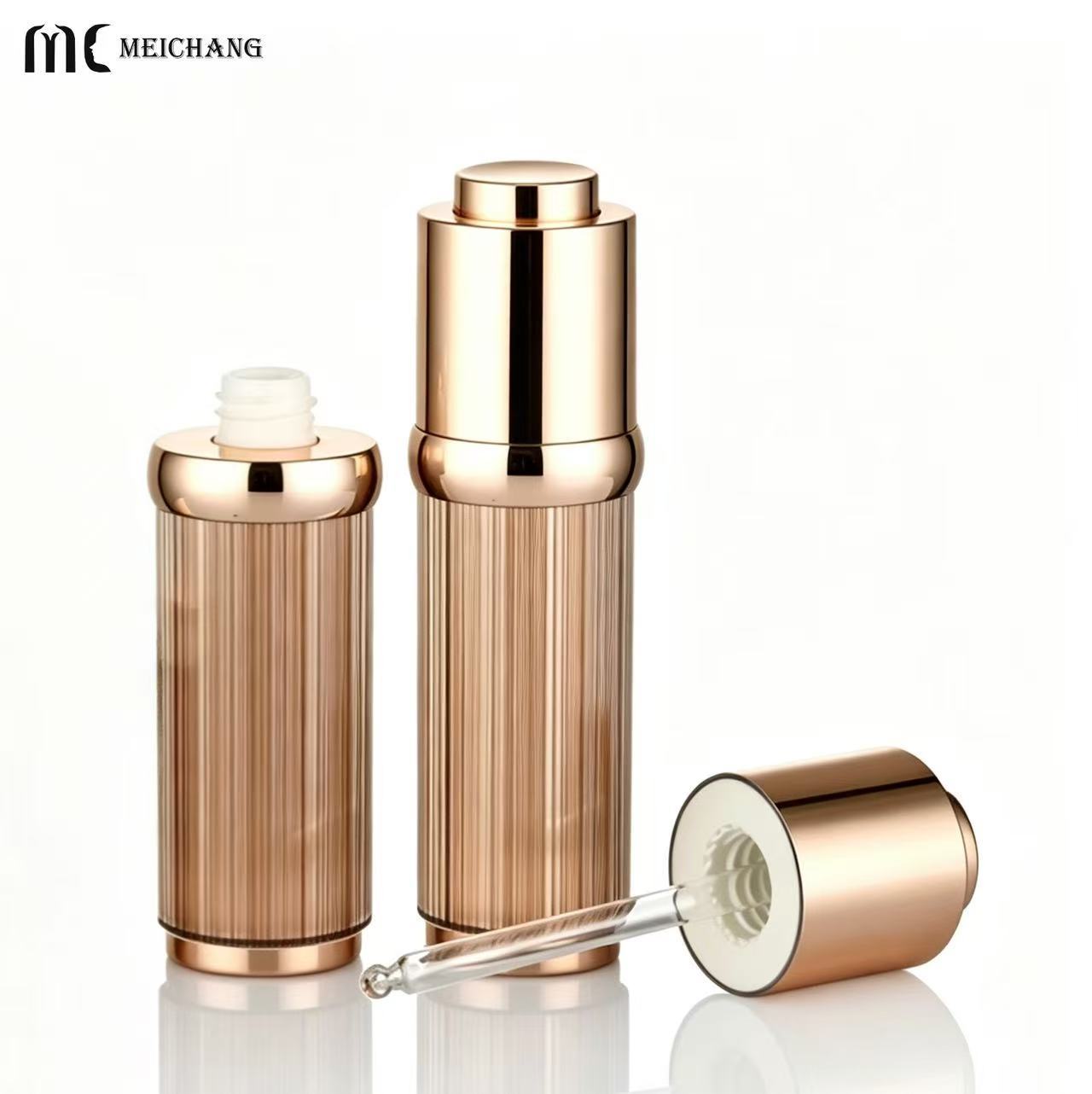 15ml / 30ml Double Wall Acrylic Dropper Bottle for Face Serum(MC-624)