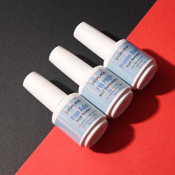 Professional Bond Primer Nails Protein Bonder Kit Nail Prep Primer and Dehydrator Non Acid Set Private Label
