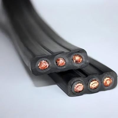 ECHU Cable Manufacturer  SE4 Rubber Flat Traveling Cable YCWB 450/750V