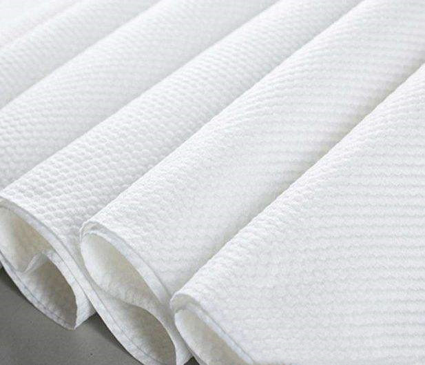 равнина Nonwoven ткани 40Gsm Spunlace облегченная вводит ткань в моду Microfiber