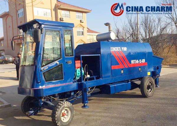 Electric Hydraulic Diesel 80m3/h Truck Mounted Concrete Pump