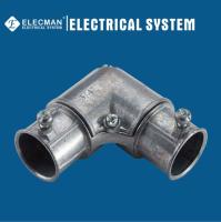 ZEC zinguent EMT Conduit Fittings que 90 degrés acculent le type de accouplement de vis de réglage