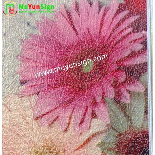 Home Decoration Self Adhesive Wallpaper Solvent UV Printable Removable