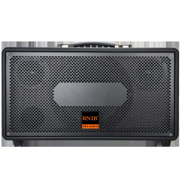 Custom 8 Inch Wooden Portable Bluetooth Speaker Box Outdoor Loudspeaker