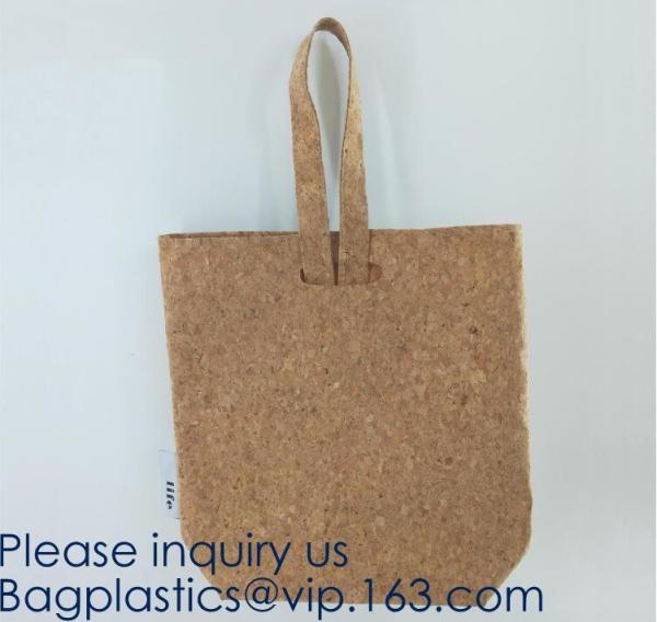 Cork Wood Pencil Case Bag School Pencil Holder Bag,Makeup Organizer Toiletry Bag Natural Travel Cork Cosmetic Bag, bagea