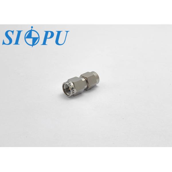 2Conector coaxial RF tipo K de 92 mm, de macho a macho, recto