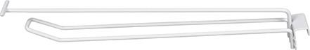 4mm 250MM Silvery Supermarket Rack Accessories Stainless Steel Coat Hook