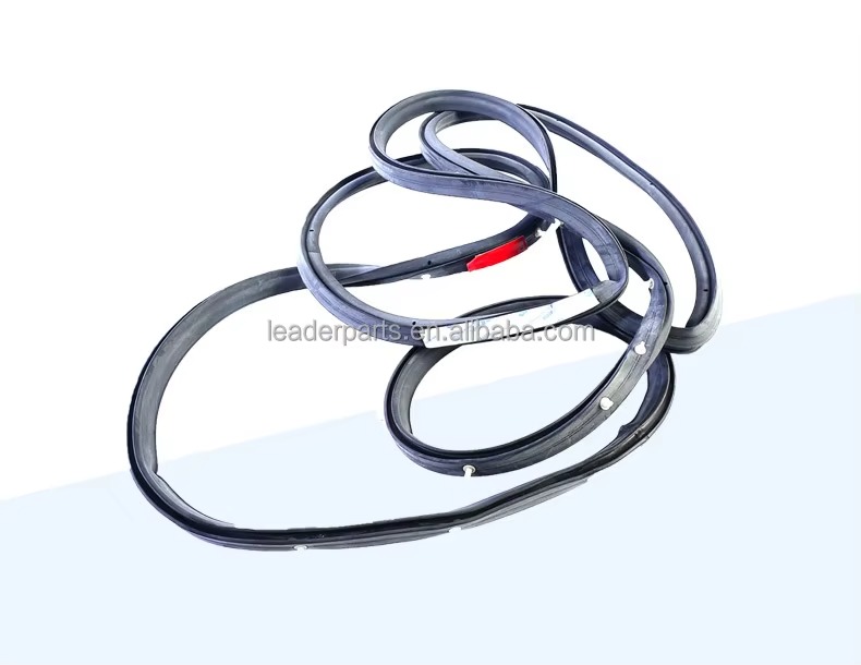 DustProof Safe Stable Clip Channel System Rubber Abrasion Resistant Coating Front Door Seal Strip for Auto Truck Door