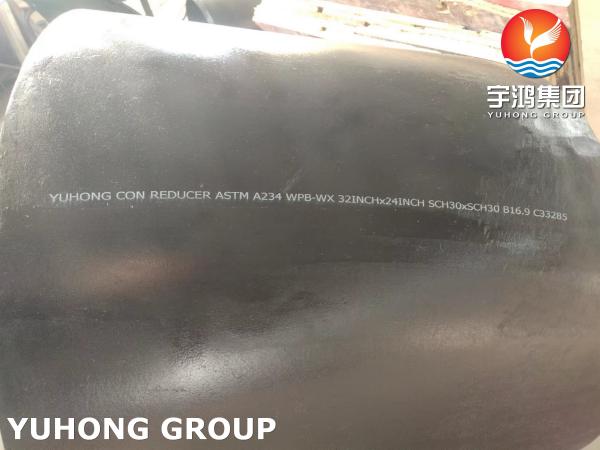 Large Diameter Fitting ASTM A234 WPB-WX Reducer Alloy Steel
