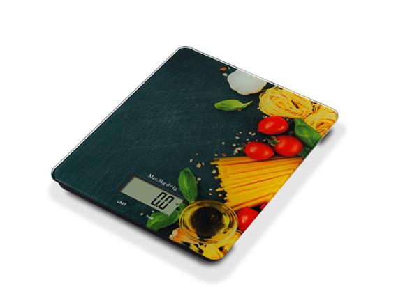 Colorful Printed Platform 11LB Digital Kitchen Food Weighing Scale