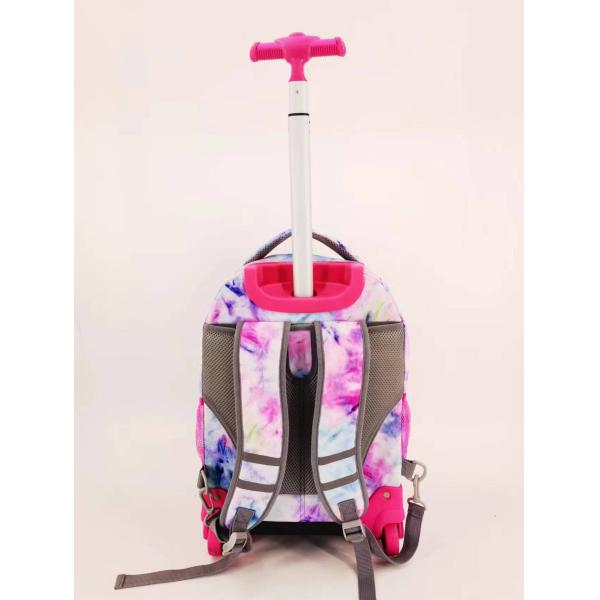 Multifunctional Trolley Backpack Travel Polyester Material Shockproof