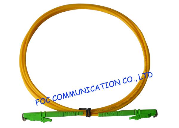 E2000 Fiber Optic Patch Cord SM G.652D Fiber Simplex 3.0mm For Telecom Networks