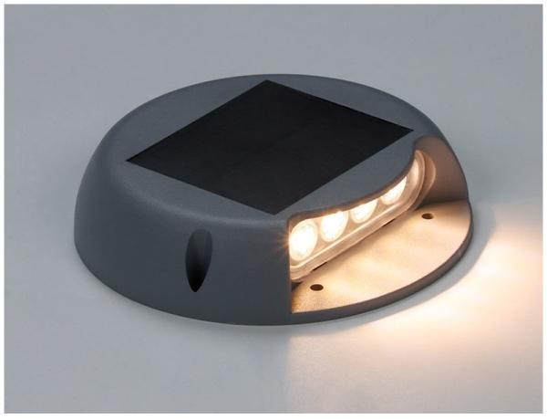 Lâmpada de sensor exterior solar da luz solar da luz 50Lm da parede do diodo emissor de luz dos CB 7.4WH