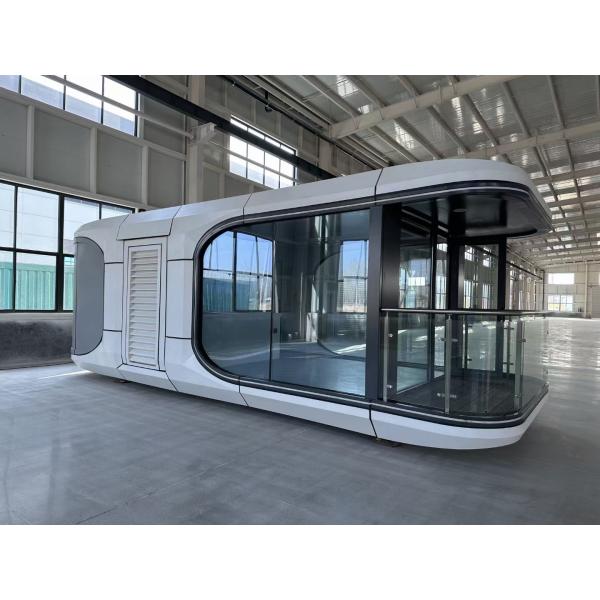 Graphic Design Modern Space Capsule Hotel with and Modern Design Expandable Container