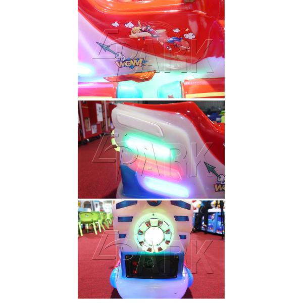 Remote Control Coin Op Kiddie Rides Motorbike / 50W Coin Operated Motorcycle