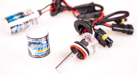 55W 9005 9006 Automotive Wiring Accessories , Xenon HID Head Lamp Kit H1 H3 H4 H7 H9 H11