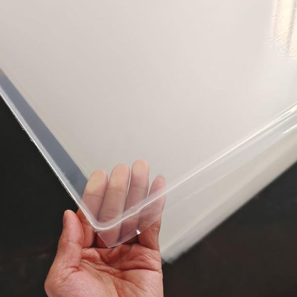 92% High Light Transmission Optical Acrylic Sheet Virgin Mitsubishi MMA Material  Custom Cutting Service for Display
