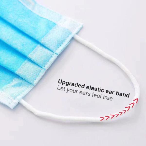 Portable Disposable Medical Mask 4 Folder  Design Outdoor Travel Use