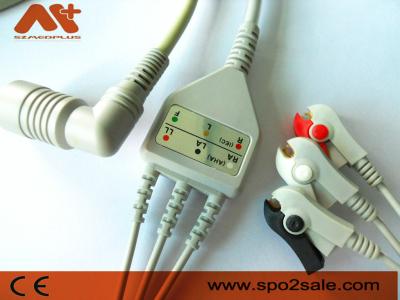 Omron > Colin BP-88, grampo compatível de 3 ligações BP-306 Direto-conectam o cabo de ECG